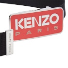 Kenzo Webbing Logo Belt in Black