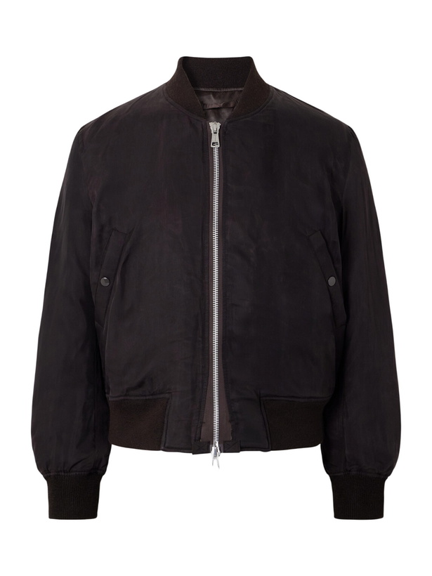 Photo: Our Legacy - Reversible Padded Coated-Twill Bomber Jacket - Brown