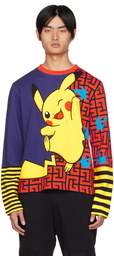 Balmain Multicolor Pokémon Edition Printed Sweatshirt