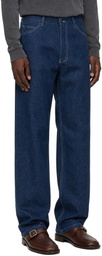 colbo Blue Stonewashed Tapered Jeans