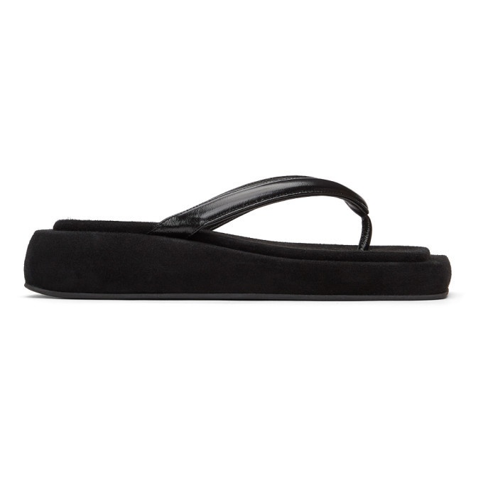 Photo: LOW CLASSIC Black Platform Flip Flop Sandals