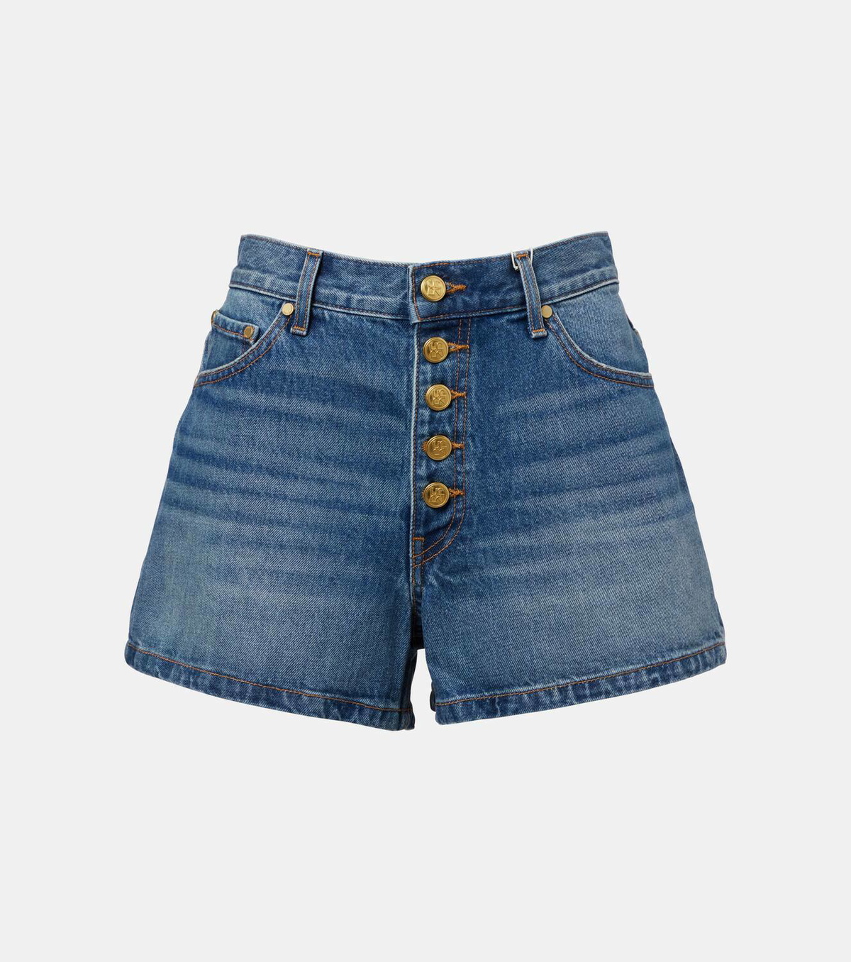 Ulla Johnson Greta high-rise denim shorts
