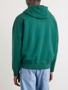 Polo Ralph Lauren - Logo-Appliquéd Cotton-Jersey Zip-Up Hoodie - Green