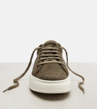 Max Mara Suede platform sneakers