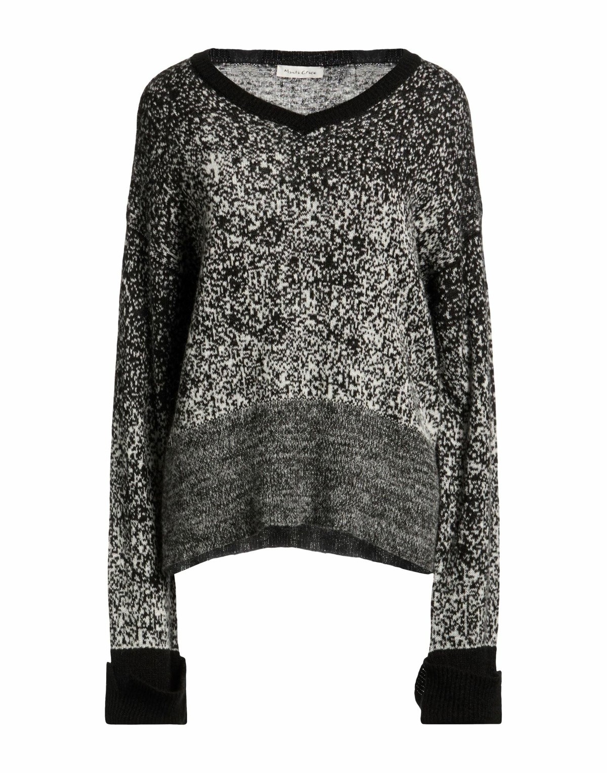 Manila Grace Womens Sweater in Black
