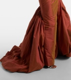 Marmar Halim Gathered corset gown
