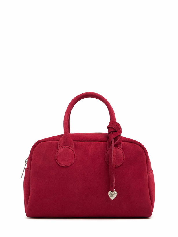 Photo: MARGESHERWOOD Soft Bowling Suede Top Handle Bag