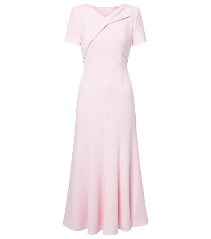 Photo: Roland Mouret Draped cady midi dress