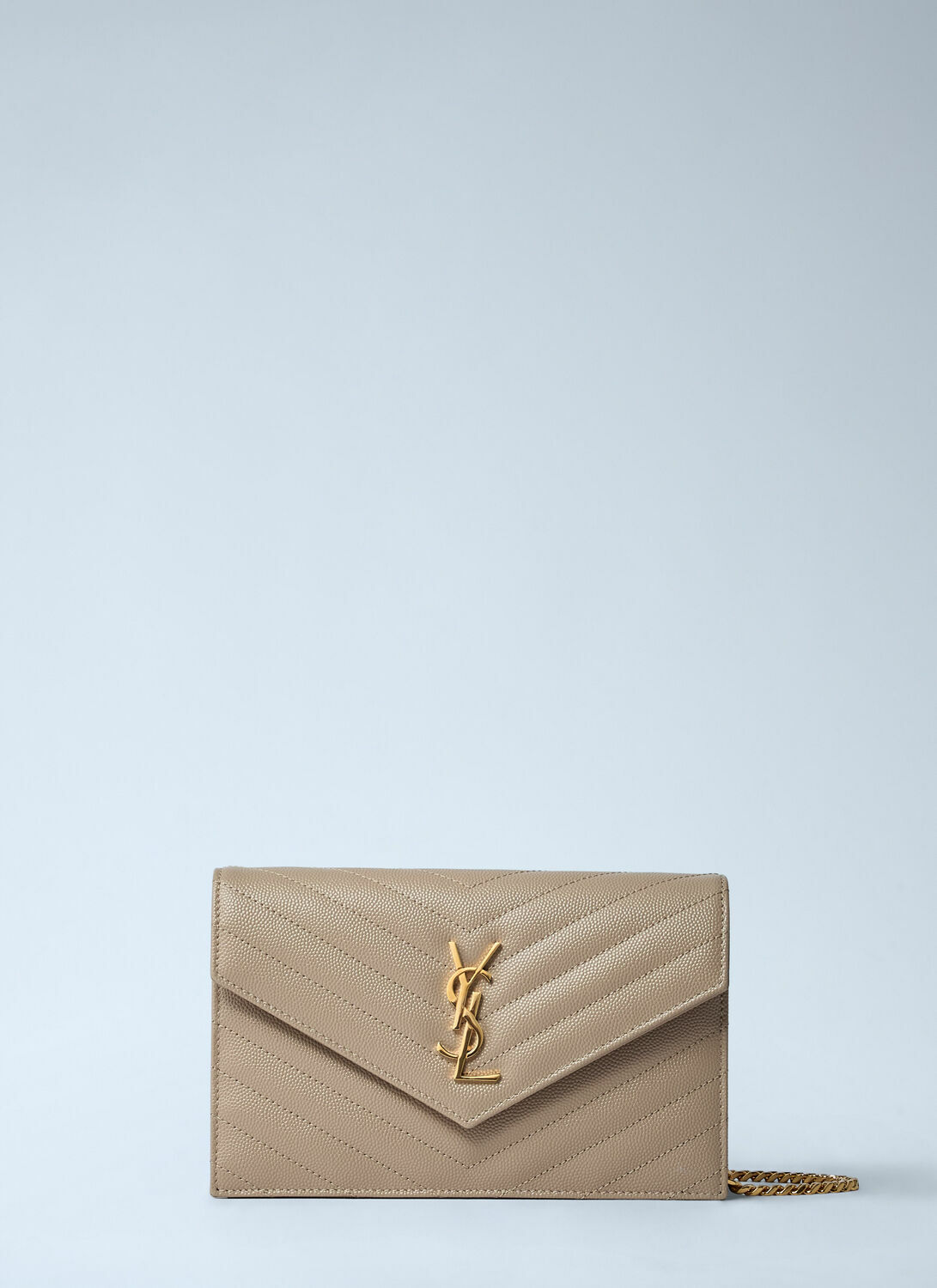 Saint Laurent Cassandre Envelop Chain Wallet