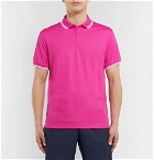 Nike Tennis - Contrast-Tipped Dri-FIT Tennis Polo Shirt - Pink