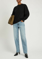 Toteme Classic Crew-neck Cashmere Jumper Black