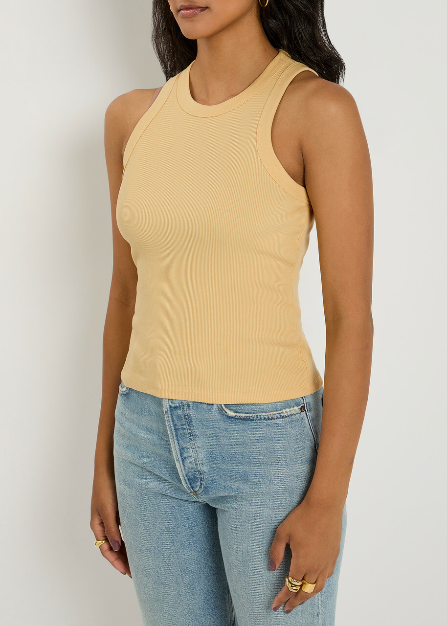 Veronica Beard Jordyn Woven Racer Tank