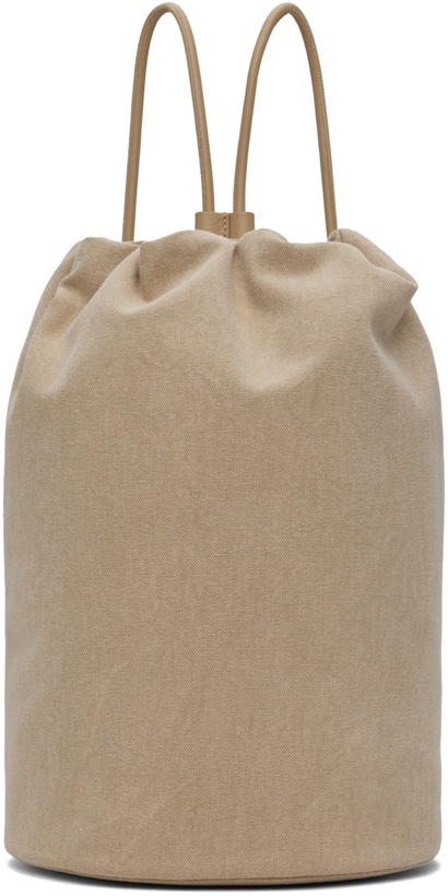 Photo: The Row Beige Sporty Backpack