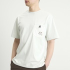 Karma8a Men's Front Pocket T-Shirt in White