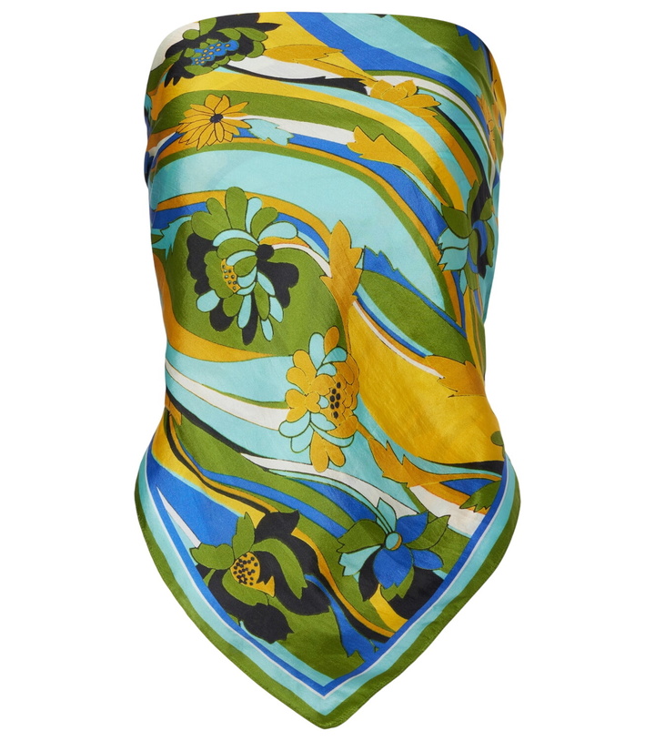 Photo: Christopher Esber Floral silk scarf