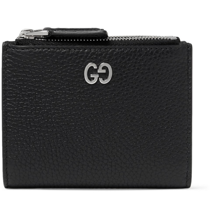 Photo: Gucci - Dorian Full-Grain Leather Billfold Wallet - Black