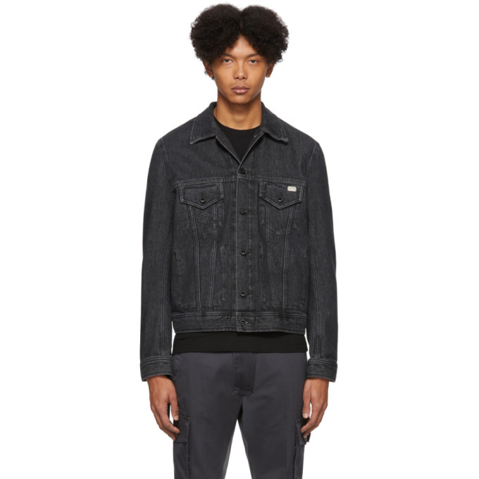 Diesel Black Denim D-Bray Jacket Diesel