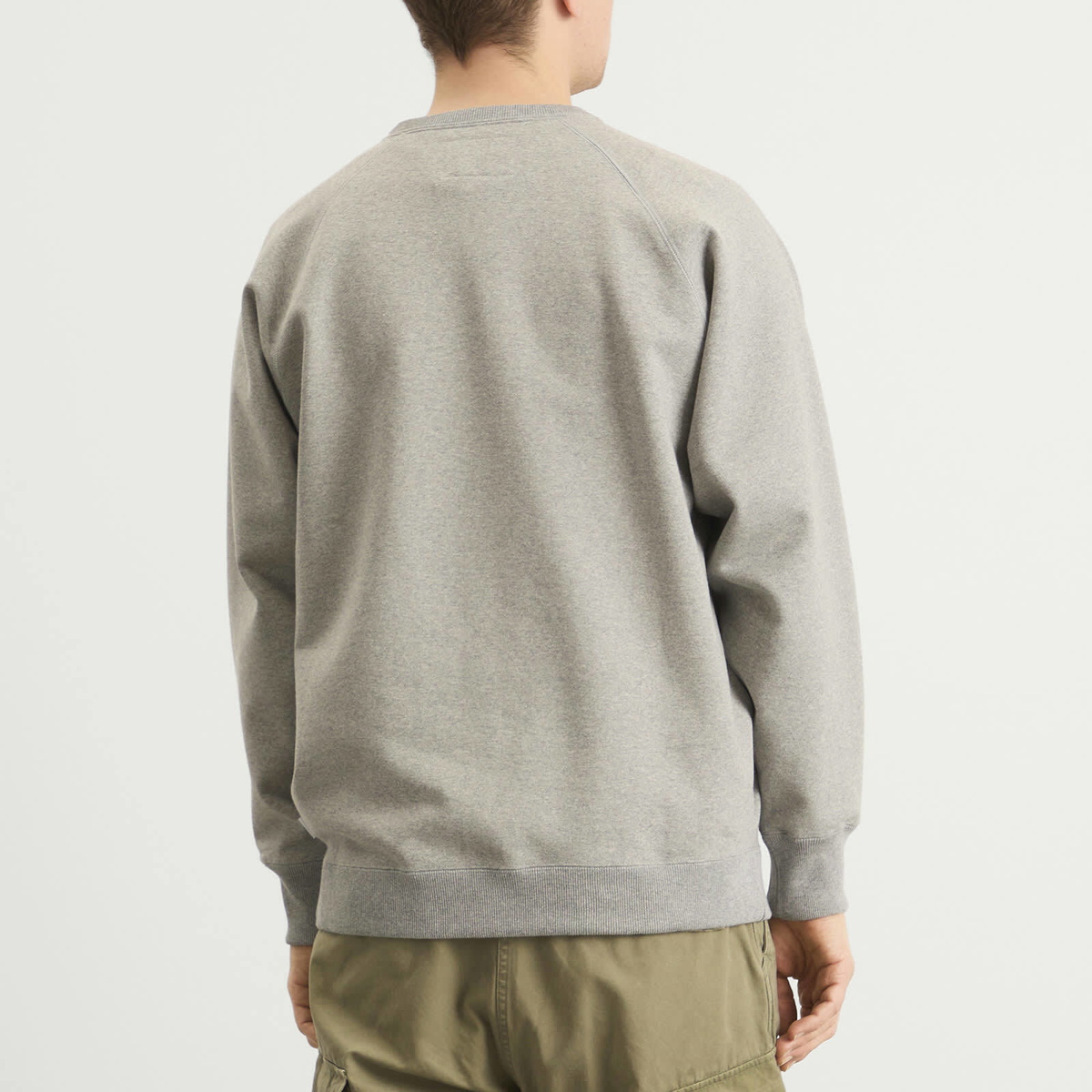 WTAPS Men's Sign Logo Sweatshirt in Gray WTAPS