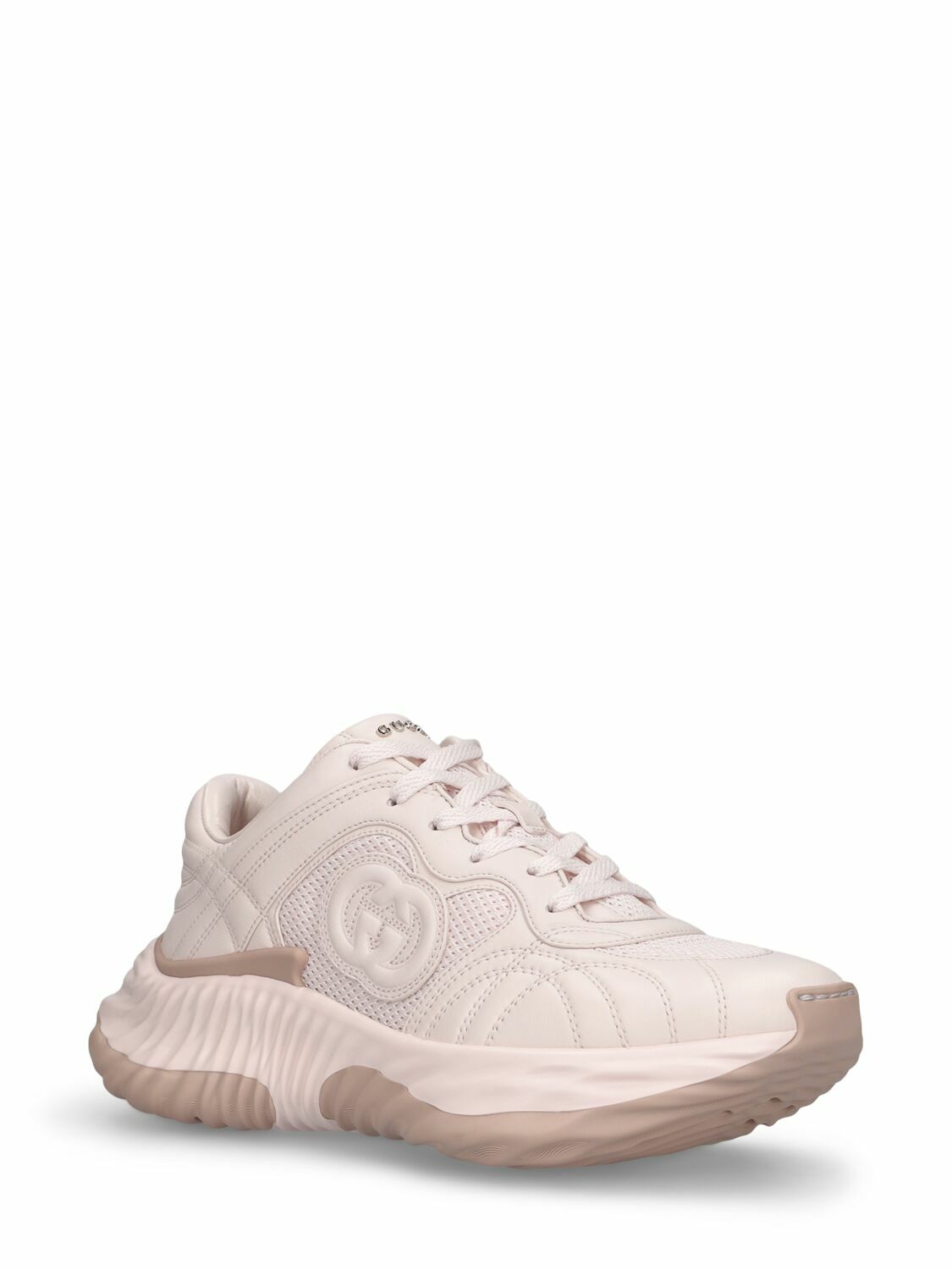 GUCCI 65mm Ripple Leather Sneakers Gucci