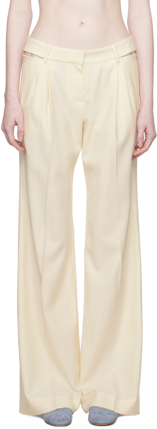 Anna October Off-White Raya Trousers