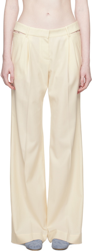 Photo: Anna October Off-White Raya Trousers