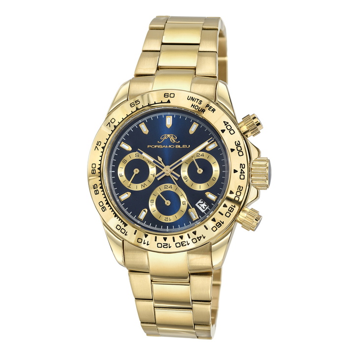 Photo: Porsamo Bleu Alexis Quartz Blue Dial Ladies Watch 922BALS