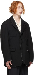 Undercoverism Black Wool & Linen Jacket