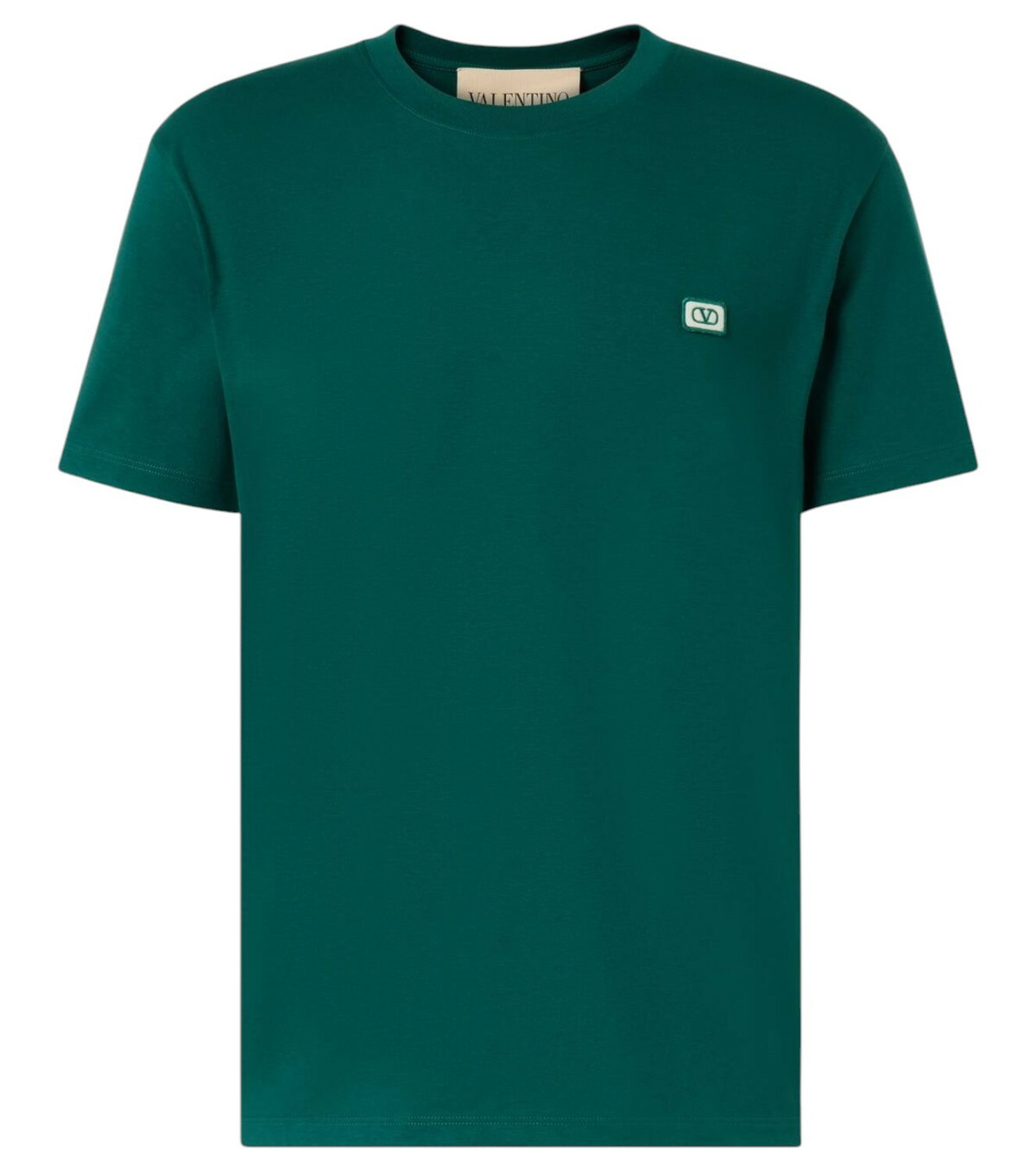 Tシャツ・カットソー VALENTINO NAVY COTTON T-SHIRT Valentino Garavani Valentino Print Cotton Crewneck T-Shirt