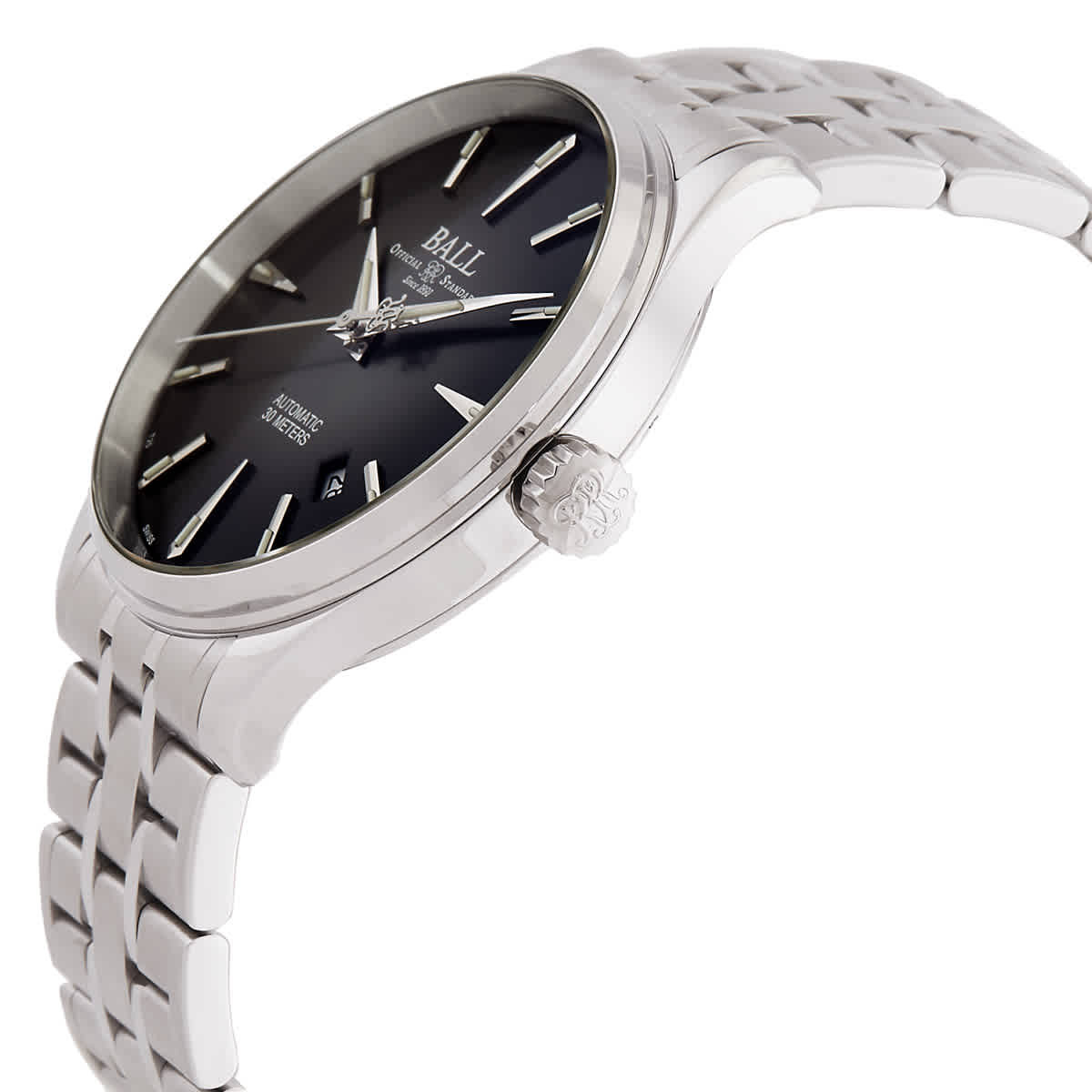 Ball Trainmaster Legend Automatic Black Dial Watch NM9080D-S1J-BK