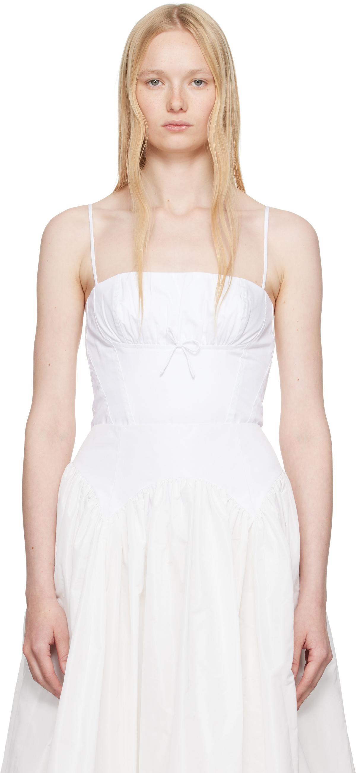 Sandy Liang White Hotaru Top