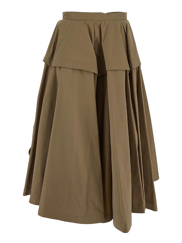 Photo: Bottega Veneta Compact Cotton Skirt