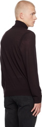 Paul Smith Purple Roll Neck Turtleneck