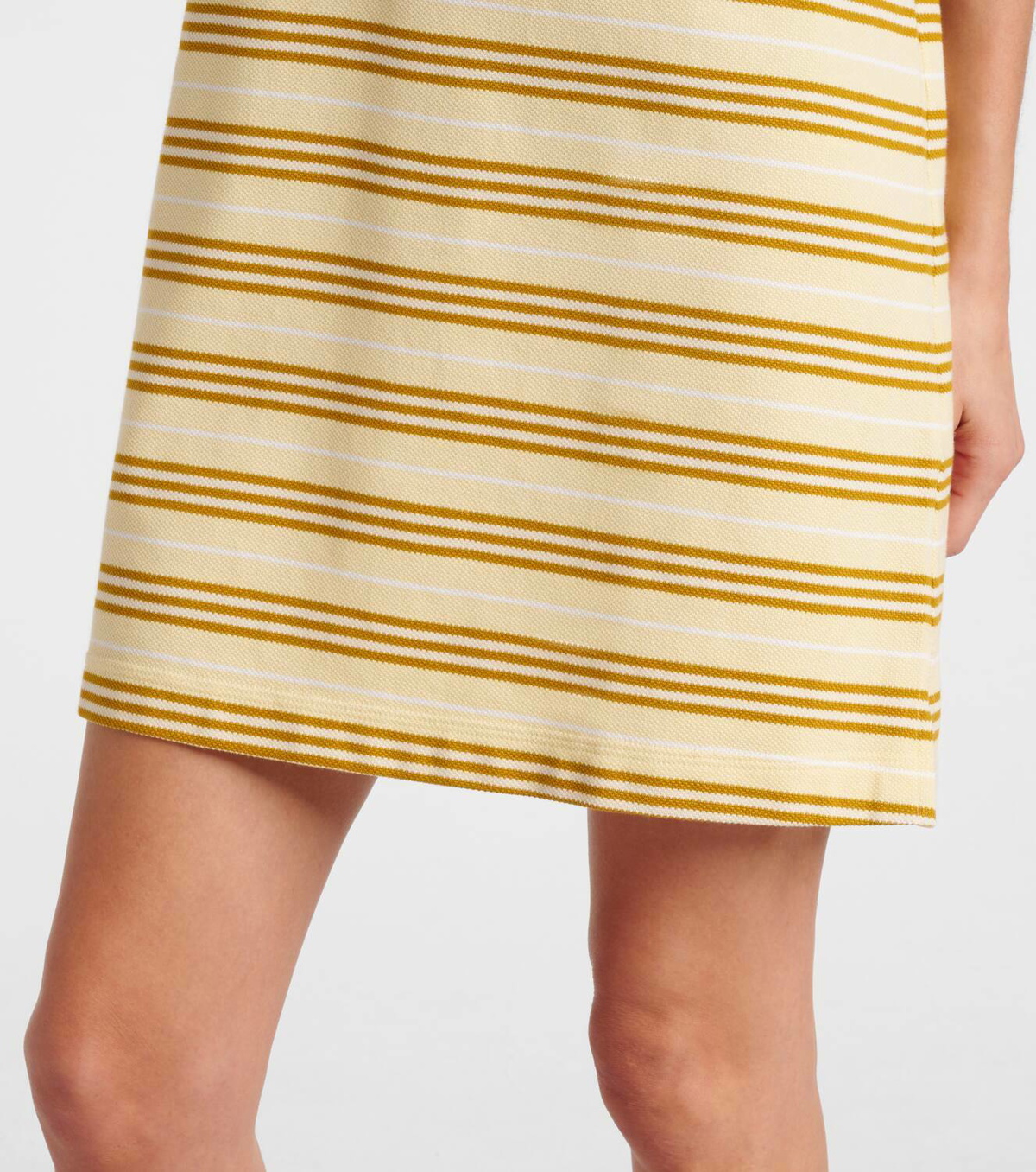 Burberry Icon Stripe cotton piquet minidress