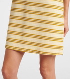 Burberry Icon Stripe cotton piquet minidress