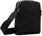 BOSS Black Leather-Trimmed Reporter Bag
