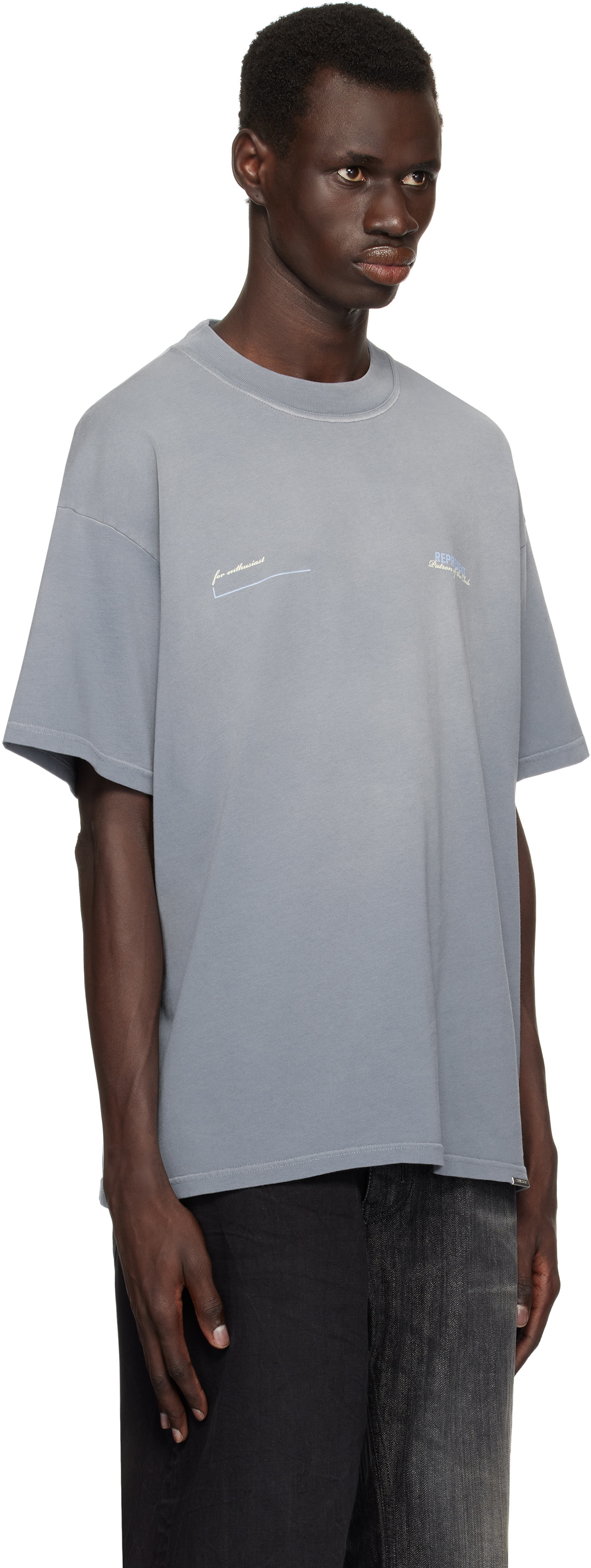 Represent Gray 'Patron Of The Club' T-shirt Represent