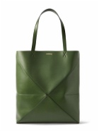 LOEWE - Puzzle Fold Large Panelled Leather Tote Bag