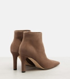 The Row Suede ankle boots
