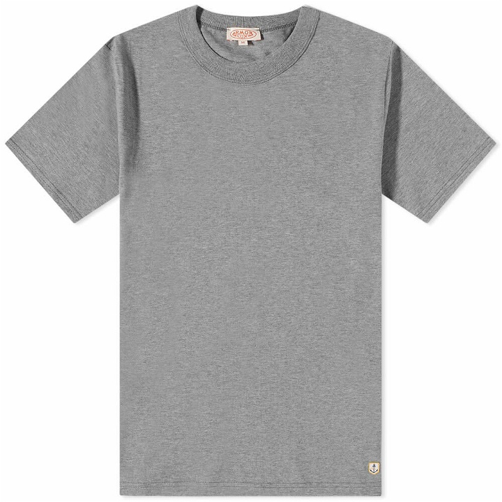 Photo: Armor-Lux Men's 70990 Classic T-Shirt in Misty Grey