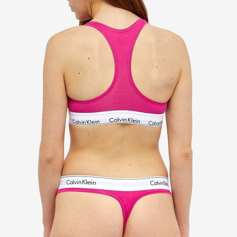 Calvin Klein Women's Thong in Very Berry Calvin Klein