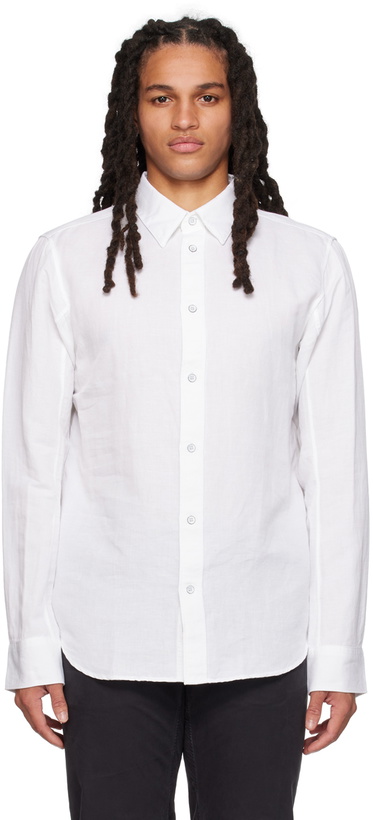 Photo: rag & bone White Zac Shirt