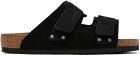Birkenstock Black Regular Uji Sandals