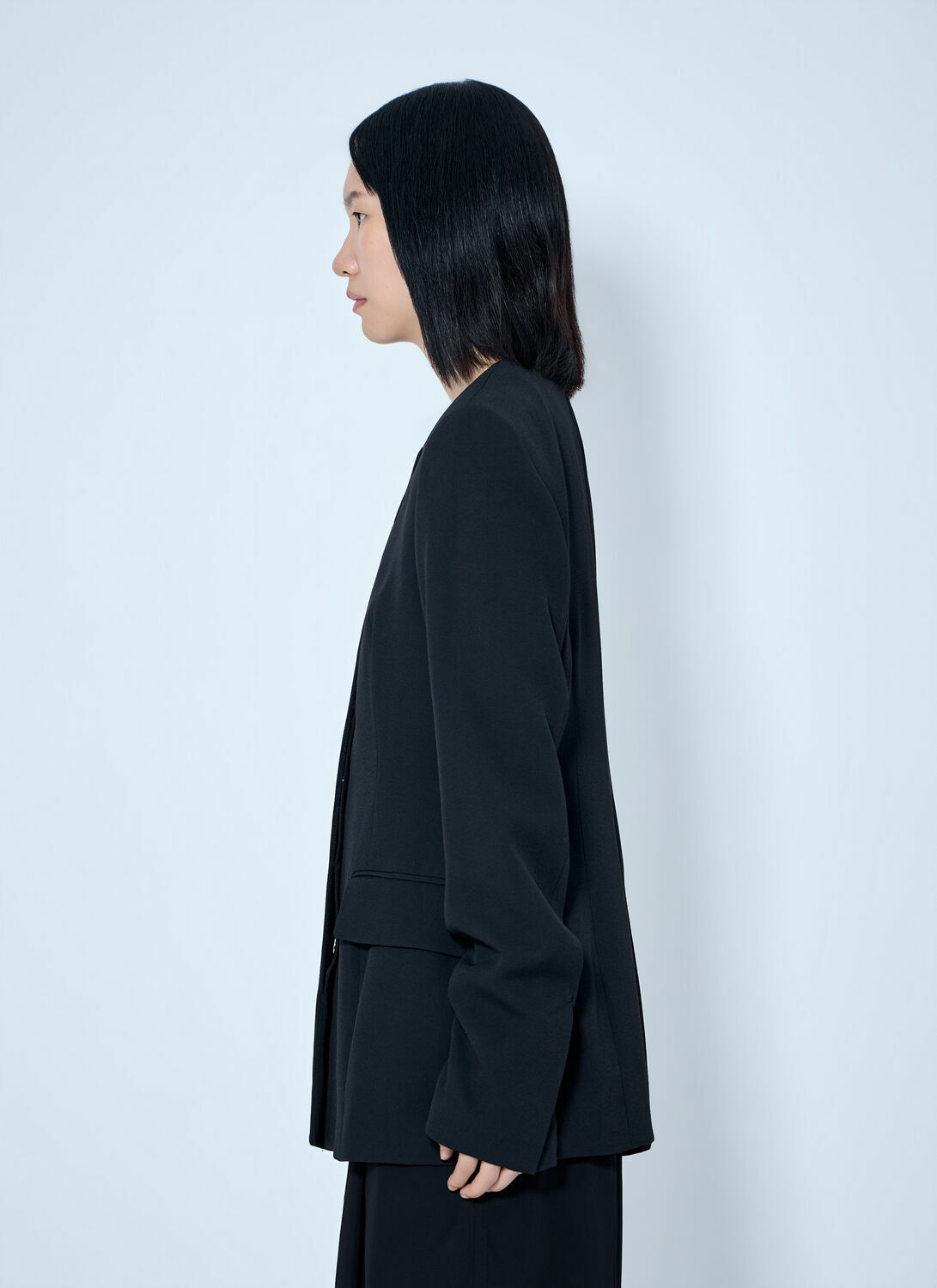 Toteme Collarless Evening Blazer