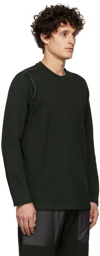 BYBORRE Green Long Sleeve Knit T-Shirt