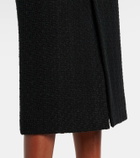 Gucci Wool-blend tweed midi skirt