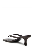 Staud Freja 60 Leather Mules Brown