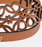 Loewe - Anagram cutout leather belt