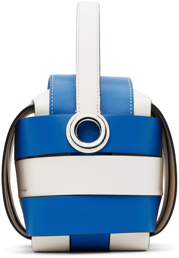 Photo: JW Anderson Blue & White Knot Top Handle Bag