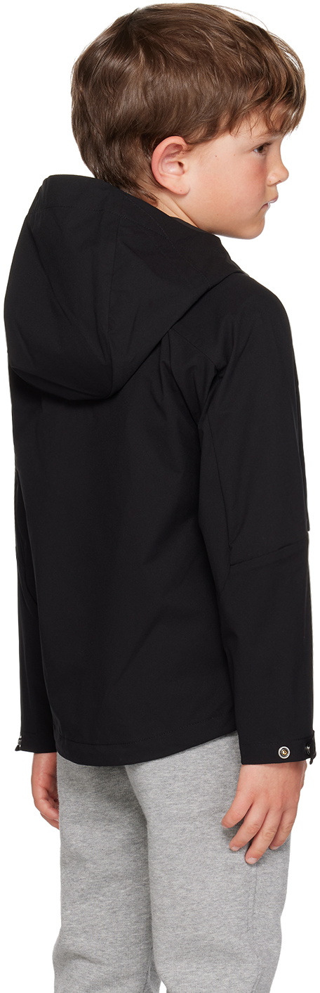C.P. Company Kids Kids Black Hooded Jacket