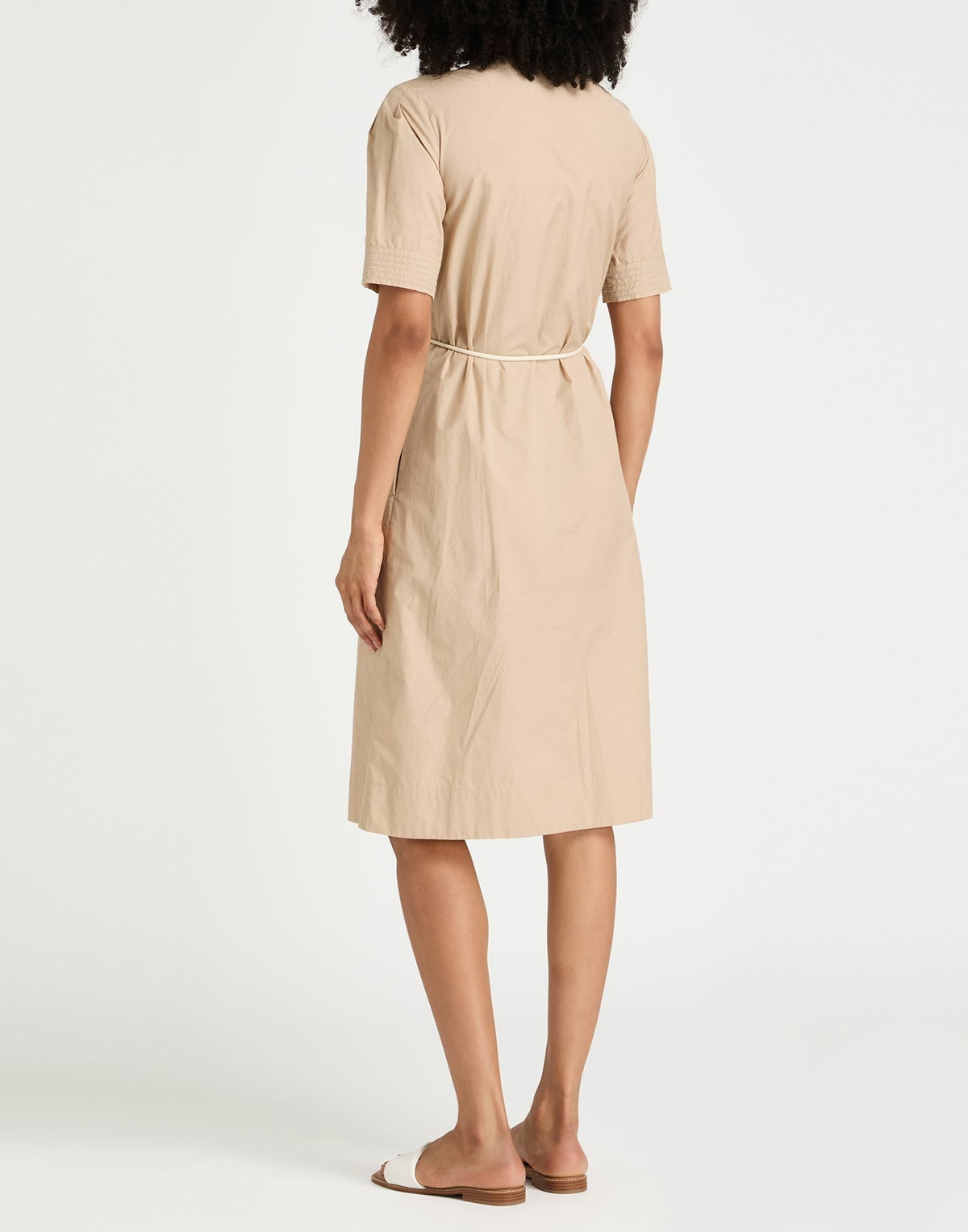 Peserico Womens Midi dress Sand